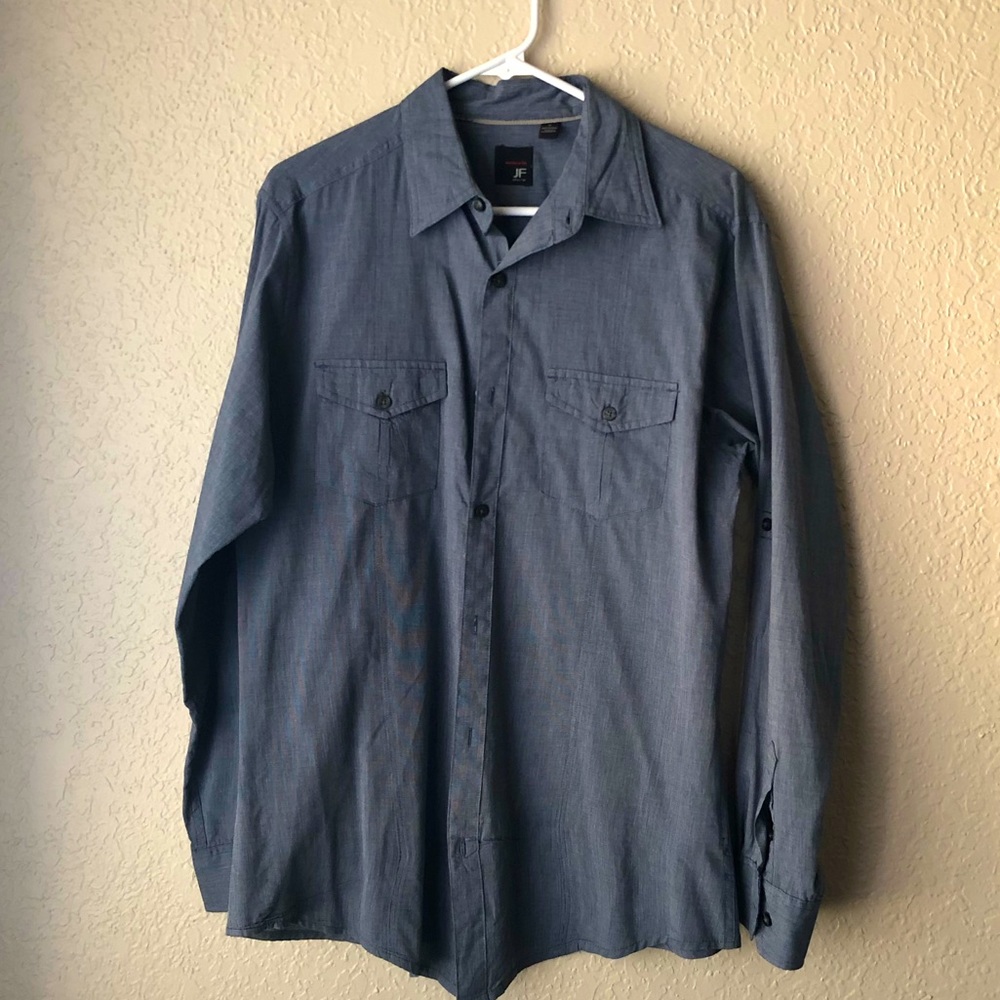 J. Ferrar Men’s long sleeve cotton shirt.